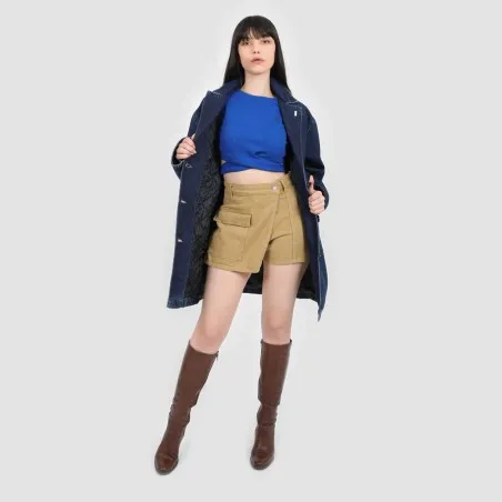 Manteau unisexe en jeans- MALEK - KONTAKT