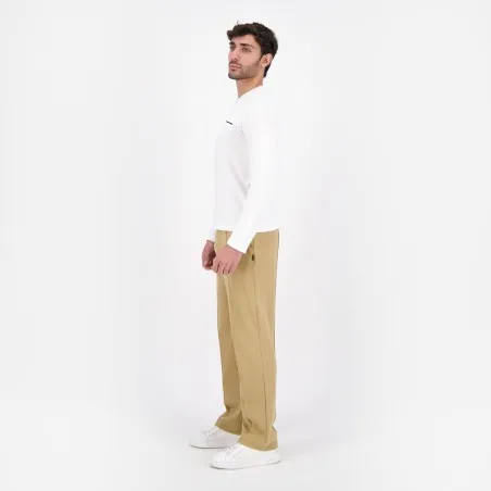 Pantalon chino homme en piqué jambe droite - KONTAKT