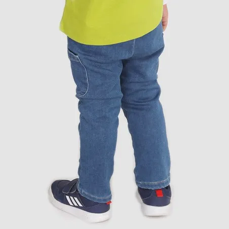 Pantalon cargo bébé en jeans - KONTAKT