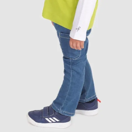 Pantalon cargo bébé en jeans - KONTAKT