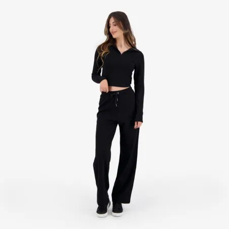 Pantalon côtelé femme wide leg - KONTAKT