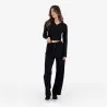 Pantalon côtelé femme wide leg - KONTAKT