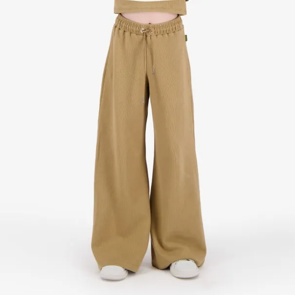Pantalon côtelé fille wide leg - KONTAKT