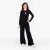 Pantalon côtelé fille wide leg - KONTAKT