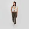 Pantalon slim femme avec poches plaquées - KONTAKT
