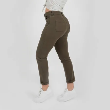 Pantalon slim femme avec poches plaquées - KONTAKT