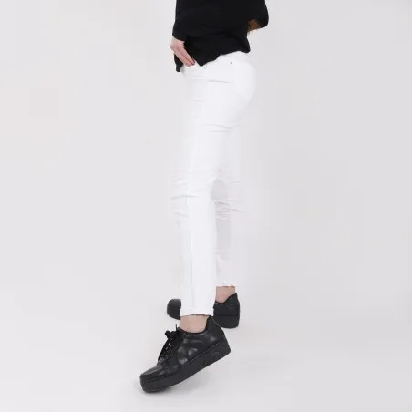 Pantalon slim femme taille haute - KONTAKT
