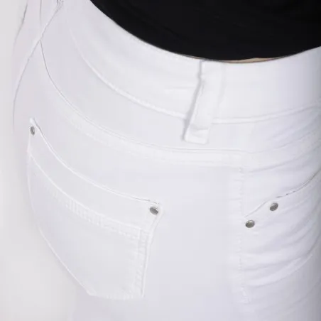 Pantalon slim femme taille haute - KONTAKT