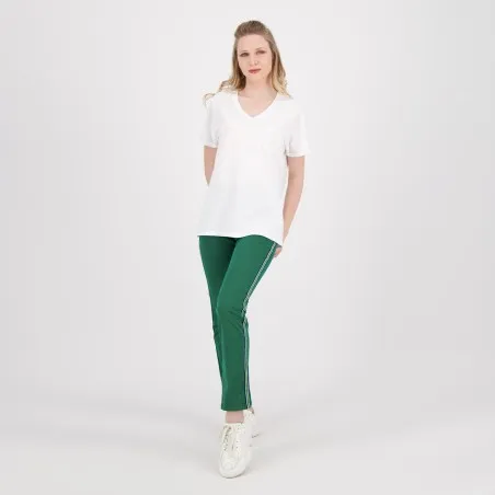 Pantalon slim femme taille haute - KONTAKT