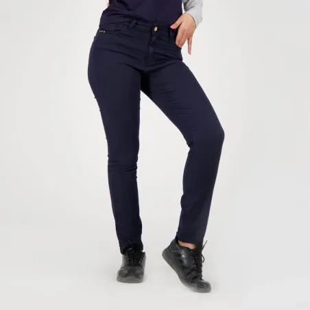 Pantalon slim femme taille haute - KONTAKT