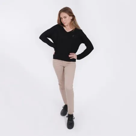 Pantalon slim femme taille haute - KONTAKT