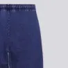 Jogger délavé jambe droite femme avec poches plaquées - KONTAKT