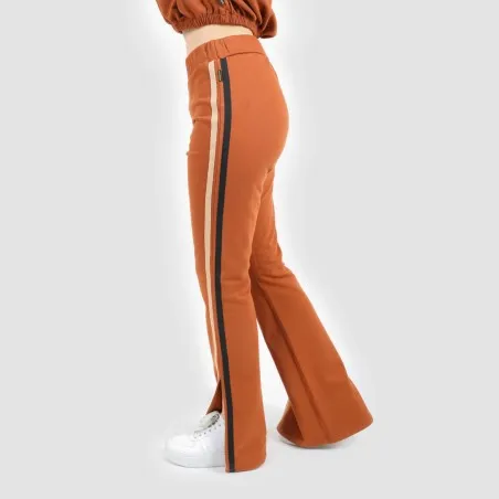 Jogger flare femme avec bande contrasté - KONTAKT