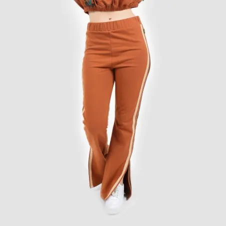 Jogger flare femme avec bande contrasté - KONTAKT