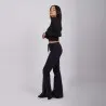 Jogger flare femme avec fente coté - KONTAKT