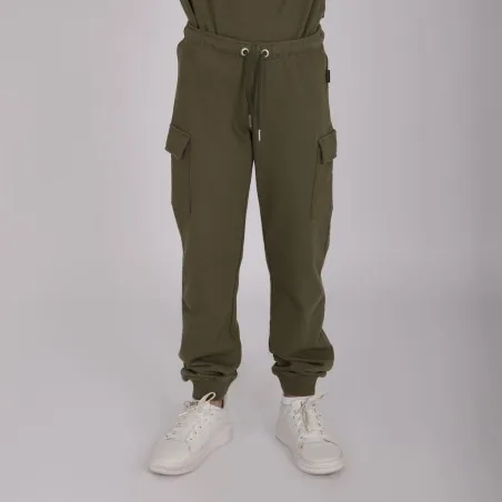Jogger garçon avec poches cargo en molleton - KONTAKT