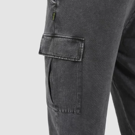 Jogger homme avec poches cargo délavé - KONTAKT