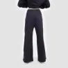 Jogger wide leg femme avec boutons pression - KONTAKT