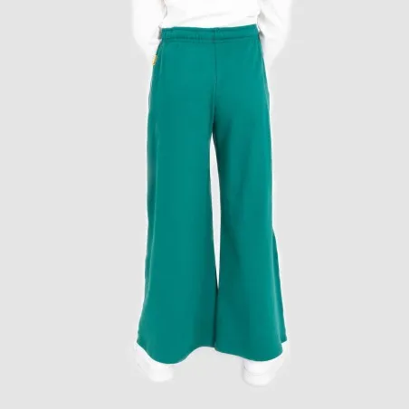Jogger wide leg fille avec piping - KONTAKT