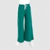 Jogger wide leg fille avec piping - KONTAKT