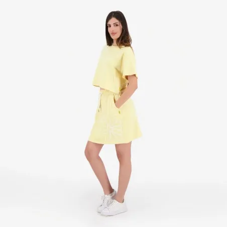Jupe femme avec poches italiennes FLEUR - KONTAKT