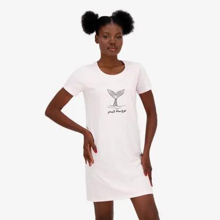 Robe de pyjama femme manches courtes - KONTAKT