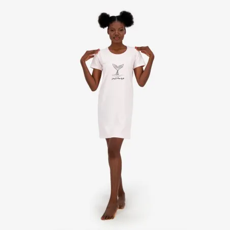 Robe de pyjama femme manches courtes - KONTAKT