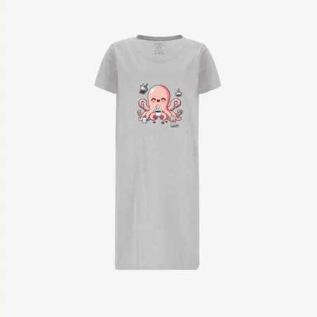 Robe de pyjama femme manches courtes OCTOPUS - KONTAKT