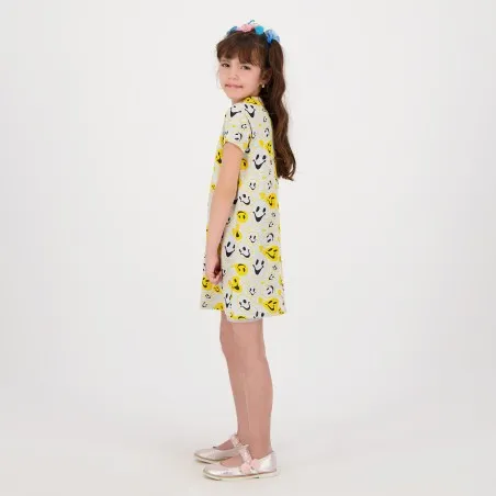 Robe de pyjama fille imprimé smiley - KONTAKT