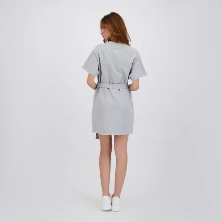 Robe femme manches courtes avec ceinture à la taille - KONTAKT