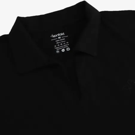 Robe femme manches courtes avec col chemisier - KONTAKT