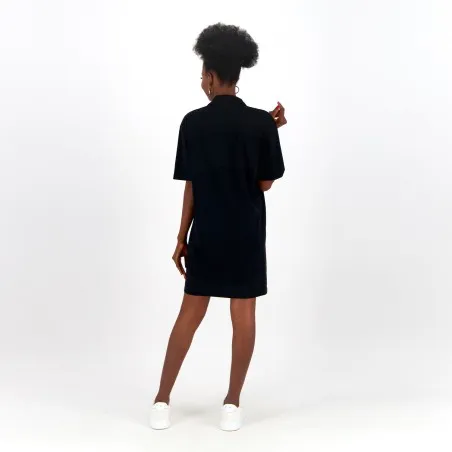 Robe femme manches courtes avec col chemisier - KONTAKT
