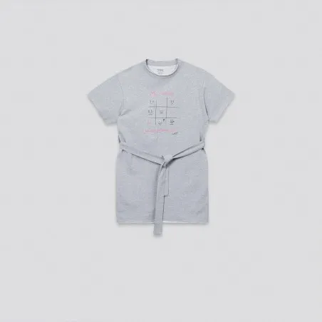 Robe fille avec ceinture à la taille MY FEELING - KONTAKT