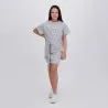 Robe fille avec ceinture à la taille MY FEELING - KONTAKT