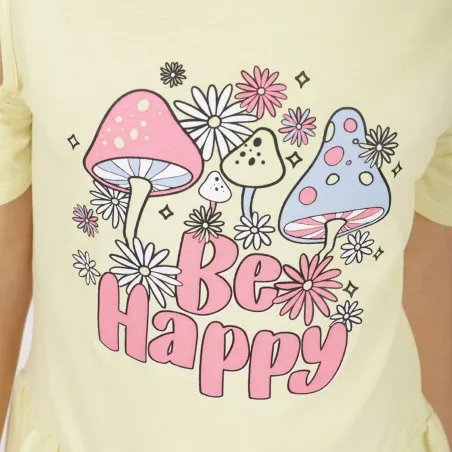 Robe fille avec volants BE HAPPY - KONTAKT