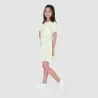 Robe fille manches courtes avec cordon de serrage Tie Dye - KONTAKT