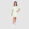 Robe fille manches courtes avec cordon de serrage Tie Dye - KONTAKT