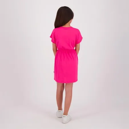 Robe fille manches courtes avec cut out coté - KONTAKT