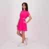 Robe fille manches courtes avec cut out coté - KONTAKT