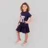 Robe fille manches courtes avec volant HOPE - KONTAKT