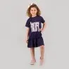 Robe fille manches courtes avec volant HOPE - KONTAKT