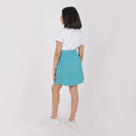 Robe fille manches courtes en molleton avec élastique MAJOLIQUE - KONTAKT