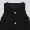 Robe fille sans manches en jeans - KONTAKT