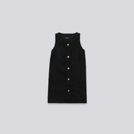 Robe fille sans manches en jeans - KONTAKT