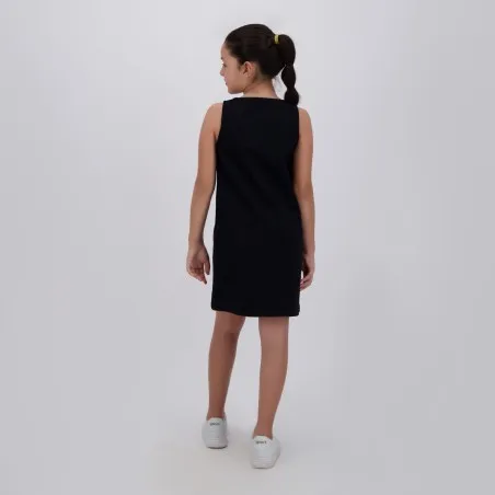 Robe fille sans manches en jeans - KONTAKT