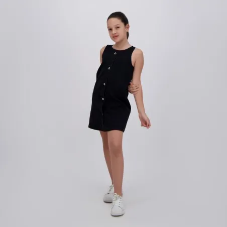 Robe fille sans manches en jeans - KONTAKT