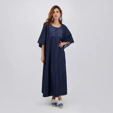 Robe jebba femme en jeans - JALILA - KONTAKT