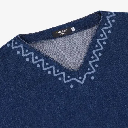 Robe jebba femme en jeans - JAMILA - KONTAKT