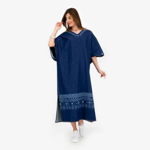Robe jebba femme en jeans - JAMILA - KONTAKT