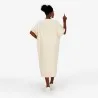 Robe jebba femme manches courtes avec fente - KONTAKT